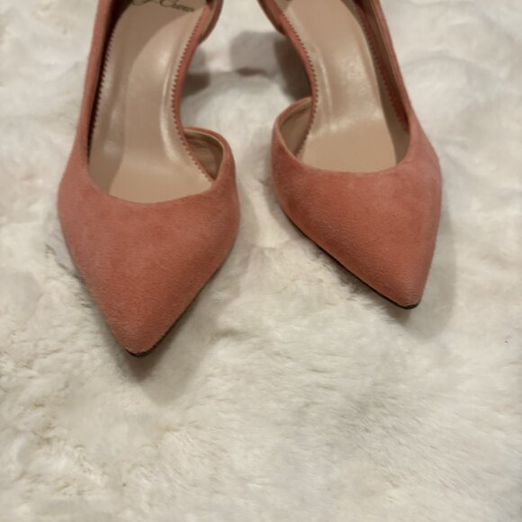 J. Crew Lucie suede d’Orsay leather pump - Picture 9 of 9